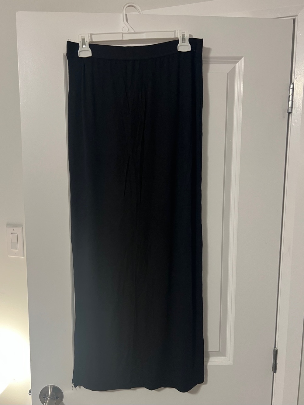 GAP Black Maxi Skirt with Elastic Waist